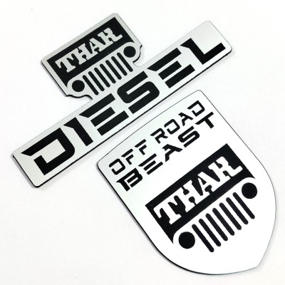 tyretattoo Sticker & Decal for Car(Silver)