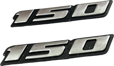 Digital Craft Emblem for Bike(Silver)