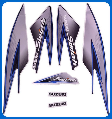 Ultimate Vision Sticker & Decal for Bike(Multicolor)