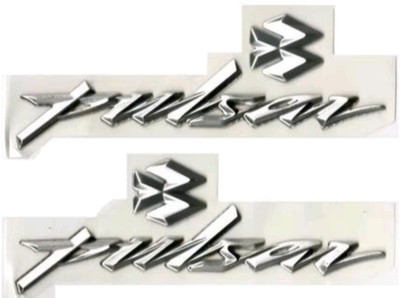 SHREE Emblem for Bike(Silver)