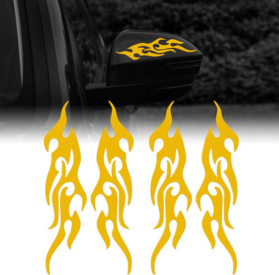 Allure Auto Sticker & Decal for Car(Yellow)