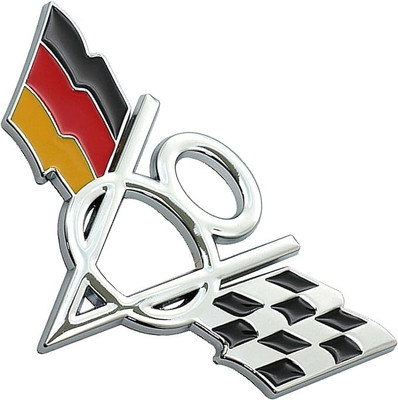 VRT Emblem for Car & Bike(Black, Red, Yellow)