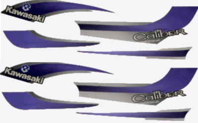 SunStick Sticker & Decal for Bike(Multicolor)