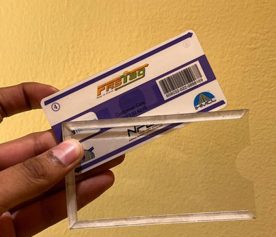 Lakshmina Enterprises Fastag for Car(Transparent)