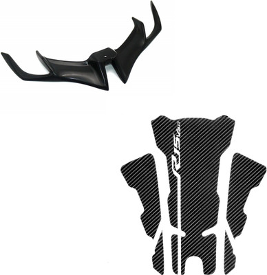 acube mart Sticker & Decal for Bike(Black)