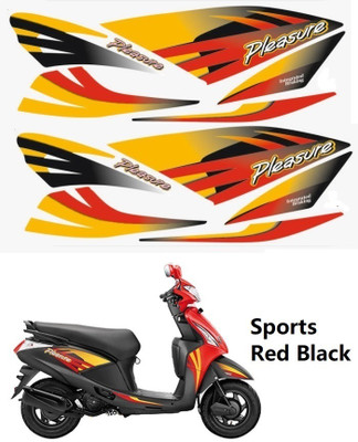 DECAL ARTISTRY Sticker & Decal for Scooter(Multicolor)