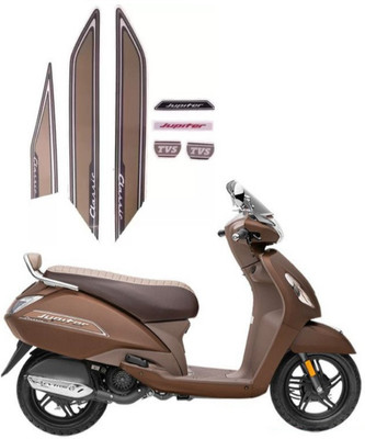 Voiture Sticker & Decal for Scooter(Brown)