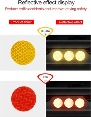 Kelenate Sticker & Decal for Car & Bike(Red)