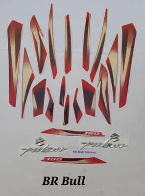 SHINEPRO Sticker & Decal for Bike(Multicolor)
