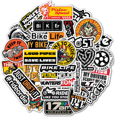 CeleBoxs Sticker & Decal for Bike(Multicolor)