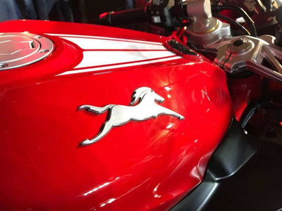 RIDERKART Emblem for Bike(Silver)