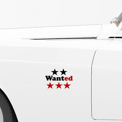 KREEPO Sticker & Decal for Car & Bike(Black)