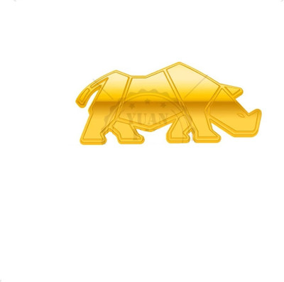 OAN Emblem for Car & Bike(Gold)