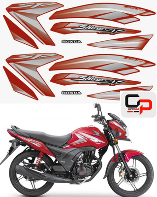 GetPro Sticker & Decal for Bike(Multicolor)
