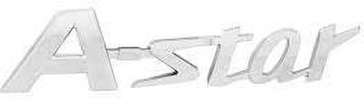 Automopix Emblem for Car(Silver)