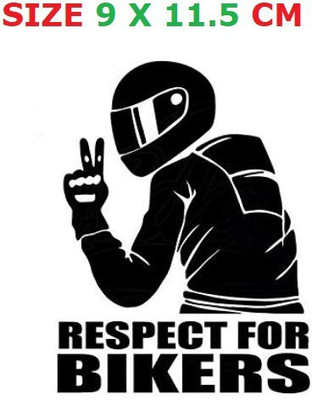 SARVAVIDYA Sticker & Decal for Car & Bike(Black)