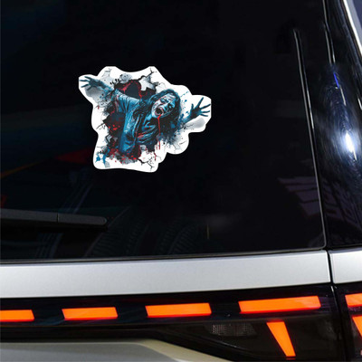 A1GRAPHIX Sticker & Decal for Car & Bike(Multicolor)