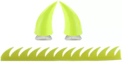 Skcraftosm Helmet Mohawk for Bike(Yellow)
