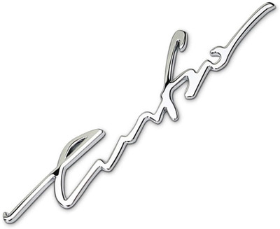 Genesis Emblem for Car & Bike(Silver)