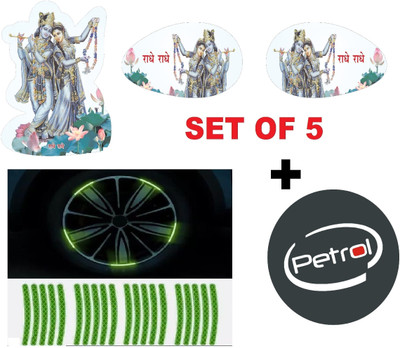 DECAL ARTISTRY Sticker & Decal for Car & Bike(Multicolor)