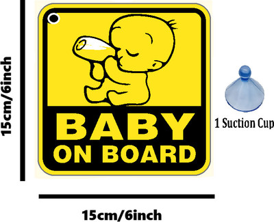 AVSARACHNA Sticker & Decal for Car(Yellow)