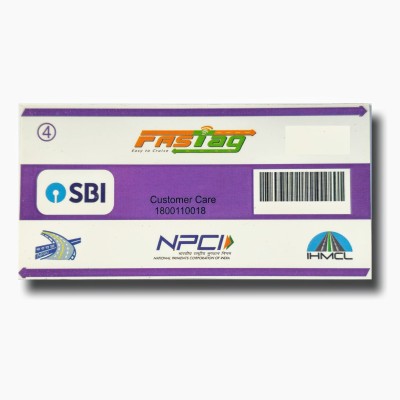 SBI Fastag for Car(Blue, White)