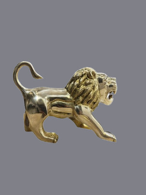 Golden Fox Emblem for Bike(Gold)