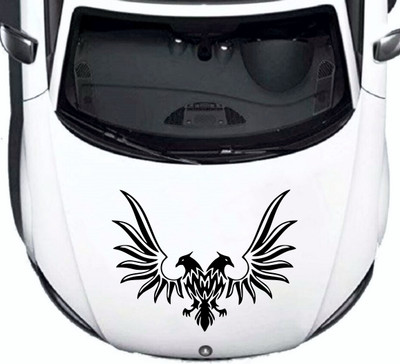 Gradepth Sticker & Decal for Car & Bike(Black)
