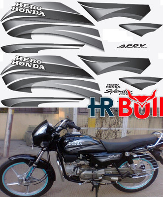HRBull Sticker & Decal for Bike(Black)