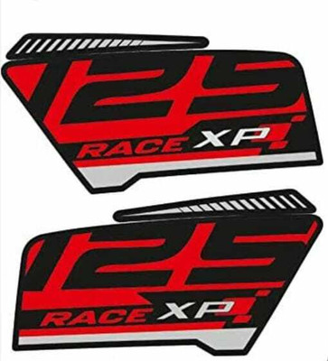 PRB Sticker & Decal for Scooter(Red, Black)