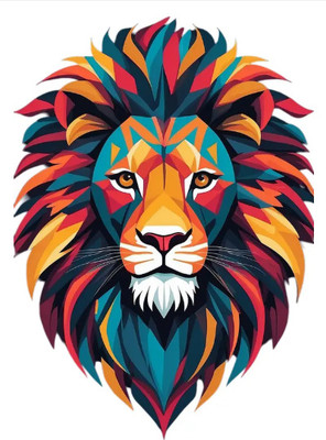 INDIAN RACER Sticker & Decal for Car & Bike(Multicolor)