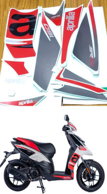 Voiture Sticker & Decal for Scooter(Red)