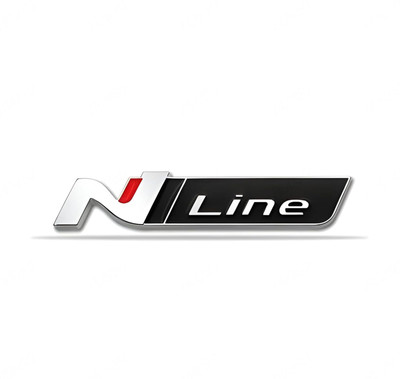 HUUSO Emblem for Car(Silver, Red, Black)