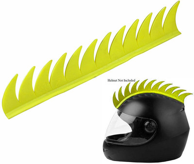 acube mart Helmet Mohawk for Bike(Green)