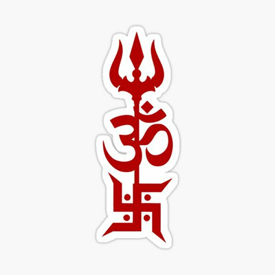 Hanshika Designing Hub Sticker & Decal for Car & Bike(Red)