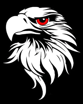 stylishdecor Sticker & Decal for Car(White, Red)