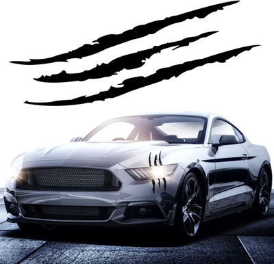 A1GRAPHIX Sticker & Decal for Car & Bike(Black)