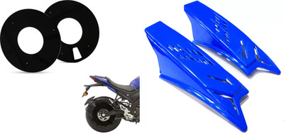 acube mart Helmet Mohawk for Bike(Blue)