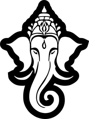 surmul Sticker & Decal for Car & Bike(Black)