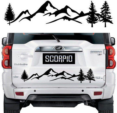 vinylatoz Sticker & Decal for Car & Bike(Black)