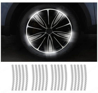 SnowShell Sticker & Decal for Car & Bike(White)
