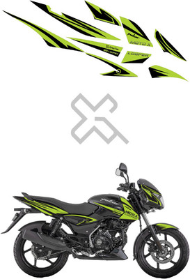 Grayfixx Sticker & Decal for Bike(Green)