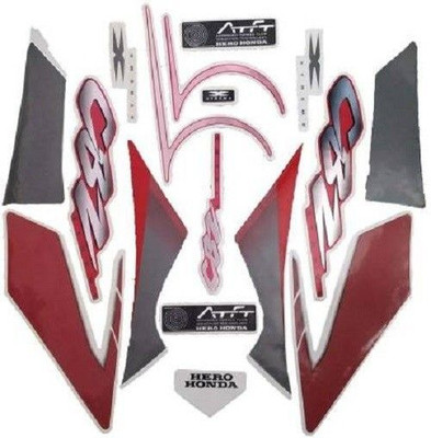 Ultimate Vision Sticker & Decal for Bike(Multicolor)