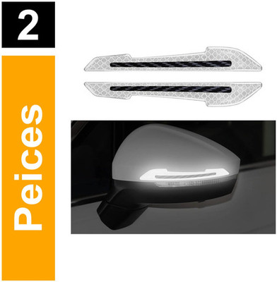 Allure Auto Sticker & Decal for Car & Bike(White)