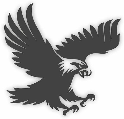 DECAL ARTISTRY Sticker & Decal for Car & Bike(Black)