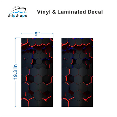 ShipShape Sticker & Decal for Car(Multicolor)
