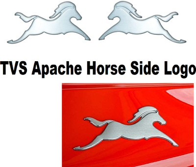 SRPHERE Sticker & Decal for Bike(Silver)