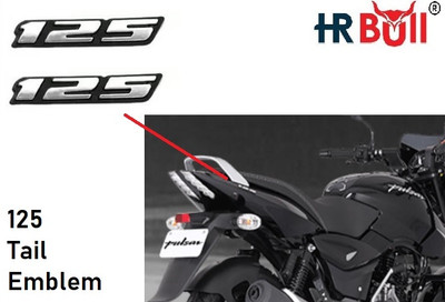 HRBull Emblem for Bike(Silver)
