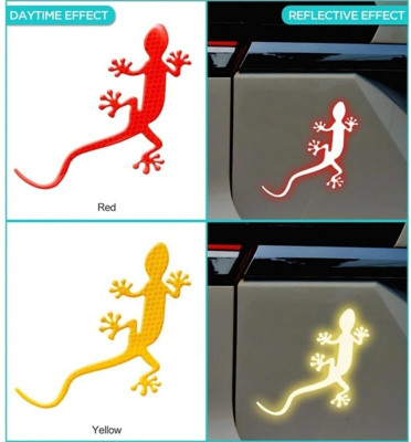 Kelenate Sticker & Decal for Car & Bike(Yellow)