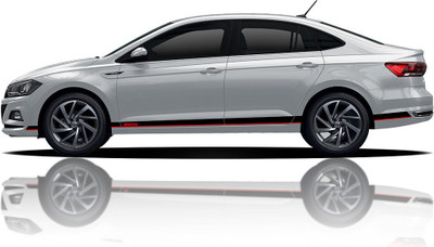 Ide Autoworks Sticker & Decal for Car(Silver)